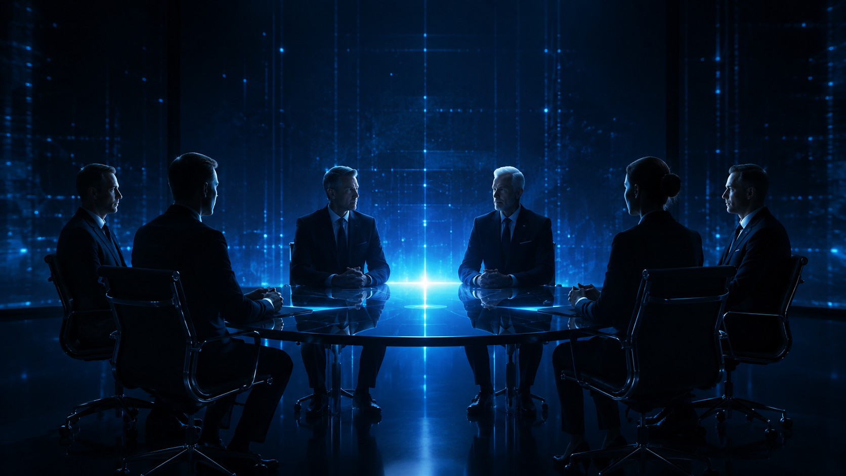 Visual representing expert-led AI transformation support